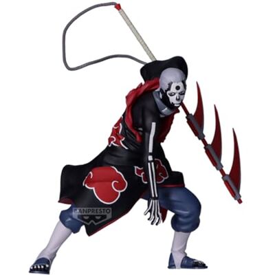 Banpresto Hidan Naruto Shippuden Actiefiguur Vibration Stars (Verb) 13 cm Veelkleurig BP29183P Verzamelfiguur Optimaal voor anime-fans Banpresto Hidan Naruto Shippuden Actiefiguur Vibration Stars (Verb) 13 cm Veelkleurig BP29183P Verzamelfiguur Optimaal voor anime-fans