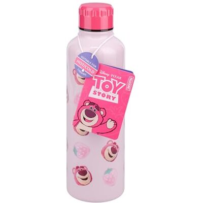 Paladone Lotso Herbruikbare roestvrijstalen waterfles met schroefdeksel, roze, 500 ml, officieel gelicentieerd product van Disney Pixar Toy Story voor kinderen, tieners, volwassenen, school Paladone Lotso Herbruikbare roestvrijstalen waterfles met schroefdeksel, roze, 500 ml, officieel gelicentieerd product van Disney Pixar Toy Story voor kinderen, tieners, volwassenen, school