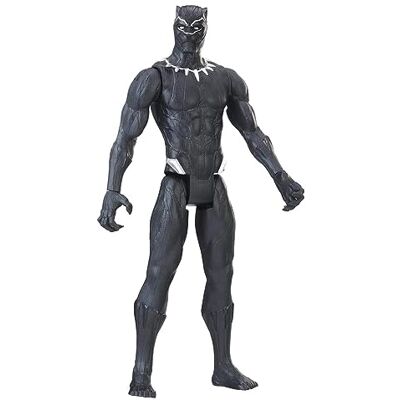 Marvel Black Panther Studios Legacy Collection Titan Hero Series Black Panther, 30 cm figuur, vanaf 4 jaar Marvel Black Panther Studios Legacy Collection Titan Hero Series Black Panther, 30 cm figuur, vanaf 4 jaar