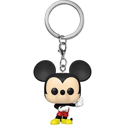Funko Pop! Sleutelhanger: Disney Classics Mickey Mouse Vinyl minifiguur om te verzamelen fancy sleutelhanger kerstcadeau cadeau-idee Officiële producten Movies Fans Funko Pop! Sleutelhanger: Disney Classics Mickey Mouse Vinyl minifiguur om te verzamelen fancy sleutelhanger kerstcadeau cadeau-idee Officiële producten Movies Fans