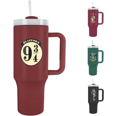 Pyramid Harry Potter 9 3/4 platformfles met rietje, 1180 ml Pyramid Harry Potter 9 3/4 platformfles met rietje, 1180 ml