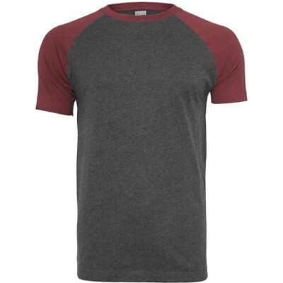 Urban Classics T-shirt Raglan Contrast T-shirt Homme (lot de 1) M Urban Classics T-shirt Raglan Contrast T-shirt Homme (lot de 1) M