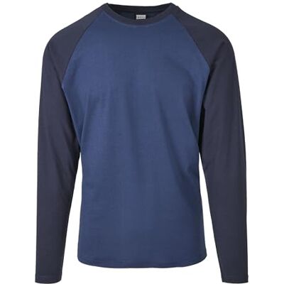 Urban Classics Raglan Contrast Ls T-shirt Homme (lot de 1) L Urban Classics Raglan Contrast Ls T-shirt Homme (lot de 1) L