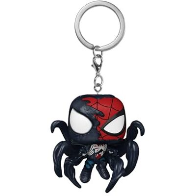 Funko Pop! Sleutelhanger: SM2VG – Spider-Man – Advanced Suit 2.0 Symbiote Takeover – Spider-Man 2 – sleutelhanger voor videospel – mini-figuur om te verzamelen – cadeau-idee – officieel product Funko Pop! Sleutelhanger: SM2VG – Spider-Man – Advanced Suit 2.0 Symbiote Takeover – Spider-Man 2 – sleutelhanger voor videospel – mini-figuur om te verzamelen – cadeau-idee – officieel product
