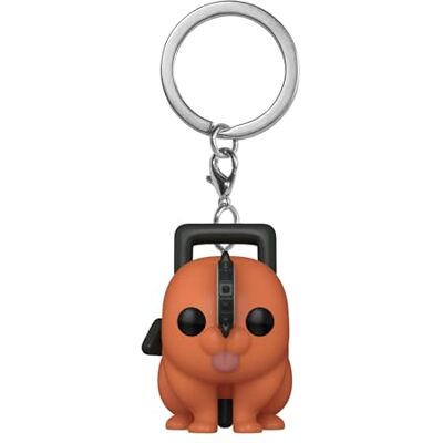 Funko Pop! Sleutelhanger: CSM Pochita Chainsaw Man Vinyl minifiguur om te verzamelen fancy sleutelhanger kerstcadeau cadeau-idee Officiële producten Anime Fans Minifiguur Funko Pop! Sleutelhanger: CSM Pochita Chainsaw Man Vinyl minifiguur om te verzamelen fancy sleutelhanger kerstcadeau cadeau-idee Officiële producten Anime Fans Minifiguur