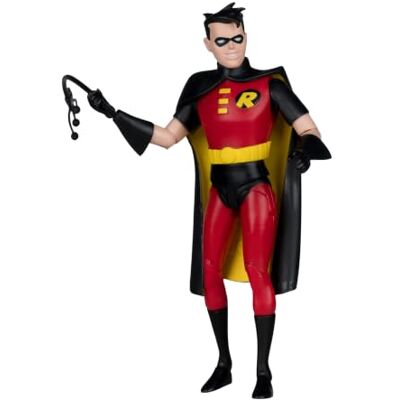 McFarlane DC Direct : Batman The Animated Series Figurine Build-A Wave 6 15,2 cm – Robin (noir et rouge) McFarlane DC Direct : Batman The Animated Series Figurine Build-A Wave 6 15,2 cm – Robin (noir et rouge)