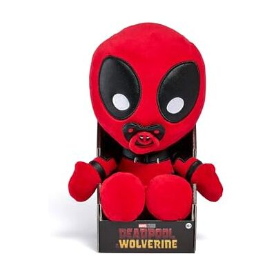 Simba Pluche babypool (26 cm) gedetailleerde babysuperheld uit de film Deadpool & Wolverine uit Marvel Studios, speelgoed voor fans en verzamelaars vanaf 15 jaar Simba Pluche babypool (26 cm) gedetailleerde babysuperheld uit de film Deadpool & Wolverine uit Marvel Studios, speelgoed voor fans en verzamelaars vanaf 15 jaar