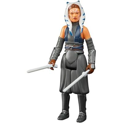 Star Wars Hasbro retro collectie Ahsoka Tano speelgoed 9,5 cm schaal : het Mandalorian Collectible actiefiguur, speelgoed voor kinderen leeftijden 4 en Up F4459 Star Wars Hasbro retro collectie Ahsoka Tano speelgoed 9,5 cm schaal : het Mandalorian Collectible actiefiguur, speelgoed voor kinderen leeftijden 4 en Up F4459