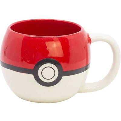 Stor 3D keramische mok in transparante POKEMON POKEBALL geschenkdoos, 8412497446759 Stor 3D keramische mok in transparante POKEMON POKEBALL geschenkdoos, 8412497446759