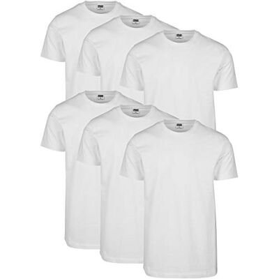 Urban Classics Lot de 6 T-shirt Homme (lot de 6) S Urban Classics Lot de 6 T-shirt Homme (lot de 6) S