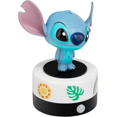 Paladone Disney Stitch Nachtlampje met bewegingsmelder en nachtlampje voor kinderkamer, tieners, thuis Paladone Disney Stitch Nachtlampje met bewegingsmelder en nachtlampje voor kinderkamer, tieners, thuis