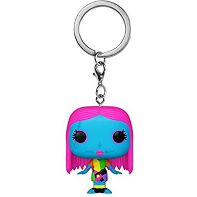 Funko Pop! Sleutelhanger: Disney The Nightmare Before Christmas Blacklight Sally Disney: The Nightmare Before Christmas Vinyl minifiguur om te verzamelen fancy sleutelhanger Movies Fans Funko Pop! Sleutelhanger: Disney The Nightmare Before Christmas Blacklight Sally Disney: The Nightmare Before Christmas Vinyl minifiguur om te verzamelen fancy sleutelhanger Movies Fans