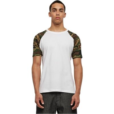 Urban Classics T-shirt Raglan Contrast T-shirt Homme (lot de 1) M Urban Classics T-shirt Raglan Contrast T-shirt Homme (lot de 1) M