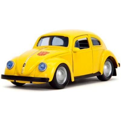 Jada Transformers Bumblebee VW Beetle 1:32 Geel Jada Transformers Bumblebee VW Beetle 1:32 Geel