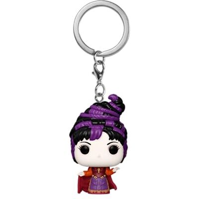 Funko Pop! Sleutelhanger: Disney Hocus Pocus 2- Mary Sanderson (Smoke) Vinyl minifiguur om te verzamelen fancy sleutelhanger kerstcadeau cadeau-idee officiële producten Funko Pop! Sleutelhanger: Disney Hocus Pocus 2- Mary Sanderson (Smoke) Vinyl minifiguur om te verzamelen fancy sleutelhanger kerstcadeau cadeau-idee officiële producten
