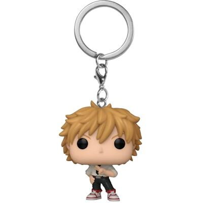 Funko Pop! Sleutelhanger: CSM Denji Chainsaw Man Vinyl minifiguur om te verzamelen fancy sleutelhanger kerstcadeau cadeau-idee Officiële producten Anime Fans Minifiguur Funko Pop! Sleutelhanger: CSM Denji Chainsaw Man Vinyl minifiguur om te verzamelen fancy sleutelhanger kerstcadeau cadeau-idee Officiële producten Anime Fans Minifiguur