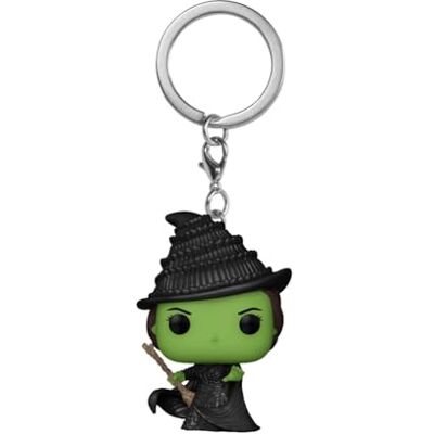 Funko Pop! Sleutelhanger: WKD Wicked- Vinyl minifiguur om te verzamelen fancy sleutelhanger kerstcadeau cadeau-idee Officiële producten Movies Fans Minifiguur Funko Pop! Sleutelhanger: WKD Wicked- Vinyl minifiguur om te verzamelen fancy sleutelhanger kerstcadeau cadeau-idee Officiële producten Movies Fans Minifiguur