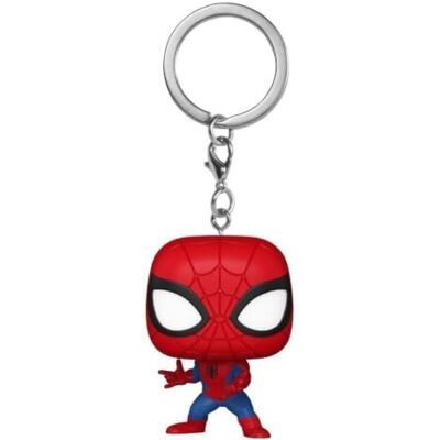 Funko Pop! Sleutelhanger: Marvel NC Spider-Man Marvel Comics Vinyl minifiguur om te verzamelen fancy sleutelhanger kerstcadeau cadeau-idee officiële producten Funko Pop! Sleutelhanger: Marvel NC Spider-Man Marvel Comics Vinyl minifiguur om te verzamelen fancy sleutelhanger kerstcadeau cadeau-idee officiële producten