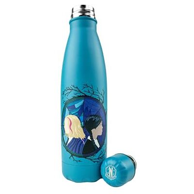 Cinereplicas Woensdi Woensdag Vitrail thermosfles, 500 ml, roestvrij staal, officiële licentie Cinereplicas Woensdi Woensdag Vitrail thermosfles, 500 ml, roestvrij staal, officiële licentie