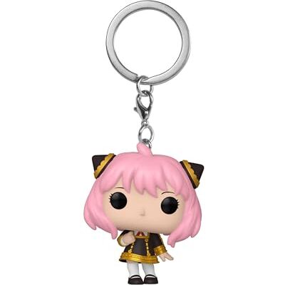 Funko Pop! Sleutelhanger: Spy X Family Anya Forger Sleutelhanger Spy X Family Mini figuur om te verzamelen Cadeau-idee Officiële merchandise Anime fans Rugzak decoratie Funko Pop! Sleutelhanger: Spy X Family Anya Forger Sleutelhanger Spy X Family Mini figuur om te verzamelen Cadeau-idee Officiële merchandise Anime fans Rugzak decoratie