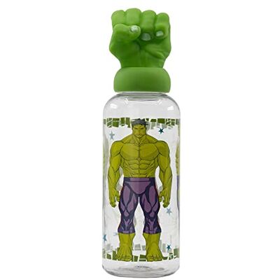 Stor Figuur 3D FLES 560 ML VOOR KINDEREN AVENGERS HULK Stor Figuur 3D FLES 560 ML VOOR KINDEREN AVENGERS HULK