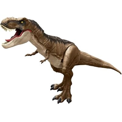 Mattel Jurassic World Superkolossale Tyrannosaurus Rex, dinosaurusfiguur voor kinderen vanaf 4 jaar Mattel Jurassic World Superkolossale Tyrannosaurus Rex, dinosaurusfiguur voor kinderen vanaf 4 jaar