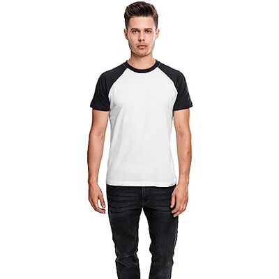 Urban Classics T-shirt Raglan Contrast T-shirt Homme (lot de 1) XXL Urban Classics T-shirt Raglan Contrast T-shirt Homme (lot de 1) XXL