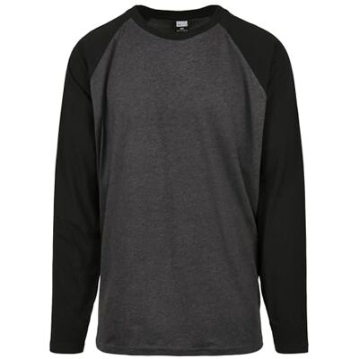 Urban Classics Raglan Contrast Ls T-shirt Homme (lot de 1) S Urban Classics Raglan Contrast Ls T-shirt Homme (lot de 1) S