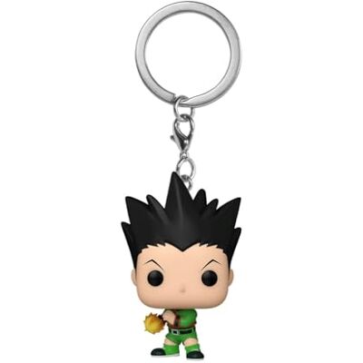 Funko Pop! Sleutelhanger: HxH Gon Freecss Hunter X Hunter (HXH) Vinyl minifiguur om te verzamelen fancy sleutelhanger kerstcadeau cadeau-idee Officiële producten Anime Fans Funko Pop! Sleutelhanger: HxH Gon Freecss Hunter X Hunter (HXH) Vinyl minifiguur om te verzamelen fancy sleutelhanger kerstcadeau cadeau-idee Officiële producten Anime Fans