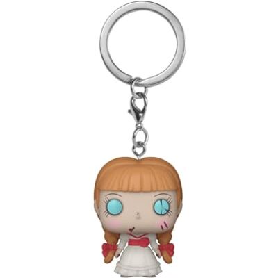 Funko Pop! Sleutelhanger: Horror 1 Annabelle Vinyl minifiguur uit de collectie van nieuwe sleutelhangers Sokkenvullers Cadeau-idee Officiële merchandising Horror Fans - Funko Pop! Sleutelhanger: Horror 1 Annabelle Vinyl minifiguur uit de collectie van nieuwe sleutelhangers Sokkenvullers Cadeau-idee Officiële merchandising Horror Fans -