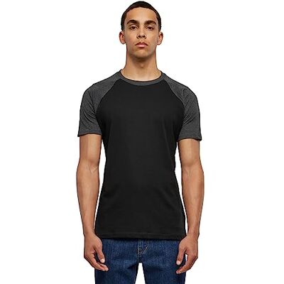 Urban Classics T-shirt Raglan Contrast T-shirt Homme (lot de 1) L Urban Classics T-shirt Raglan Contrast T-shirt Homme (lot de 1) L