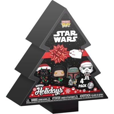Funko Pocket Pop! Star Wars Darth Vader Tree Holiday Box Darth Vader Sleutelhanger Vinyl minifiguur om te verzamelen Fancy Sleutelhanger Kerstcadeau Cadeau-idee Funko Pocket Pop! Star Wars Darth Vader Tree Holiday Box Darth Vader Sleutelhanger Vinyl minifiguur om te verzamelen Fancy Sleutelhanger Kerstcadeau Cadeau-idee
