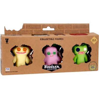 Bizak 64110210-1 Fuggler Set van 3 figuren van 6,5 cm met verzamelposter, 44 verzamelfiguren, voor jongens en meisjes vanaf 4 jaar Bizak 64110210-1 Fuggler Set van 3 figuren van 6,5 cm met verzamelposter, 44 verzamelfiguren, voor jongens en meisjes vanaf 4 jaar