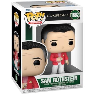 Funko POP! Films: Casino Sam Ace Rothstein Vinyl verzamelfiguur Cadeau-idee Officieel product Speelgoed voor kinderen en volwassenen Films Fans Funko POP! Films: Casino Sam Ace Rothstein Vinyl verzamelfiguur Cadeau-idee Officieel product Speelgoed voor kinderen en volwassenen Films Fans