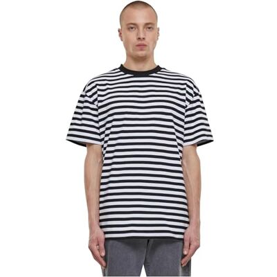 Urban Classics T-shirt À Rayures Régulières T-shirt Homme (lot de 1) XXL Urban Classics T-shirt À Rayures Régulières T-shirt Homme (lot de 1) XXL