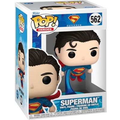 Funko Pop! DC: Superman 2025 Superman Vinyl verzamelfiguur cadeau-idee officiële merchandise speelgoed voor kinderen en volwassenen filmfans Funko Pop! DC: Superman 2025 Superman Vinyl verzamelfiguur cadeau-idee officiële merchandise speelgoed voor kinderen en volwassenen filmfans