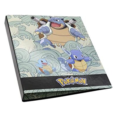 Pokémon Pokemon® Squirtle map met 4 ringen, schoolbenodigdheden, map, carpesan, sorteerder, blauw, officieel product (CyP Brands), groen, 0, traditioneel Pokémon Pokemon® Squirtle map met 4 ringen, schoolbenodigdheden, map, carpesan, sorteerder, blauw, officieel product (CyP Brands), groen, 0, traditioneel