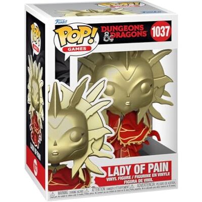 Funko Pop! Games : D&D Lady of Pain Vinyl verzamelfiguur, cadeau-idee, officieel product, speelgoed voor kinderen en volwassenen, Video Games fans, figuur voor verzamelaars Funko Pop! Games : D&D Lady of Pain Vinyl verzamelfiguur, cadeau-idee, officieel product, speelgoed voor kinderen en volwassenen, Video Games fans, figuur voor verzamelaars