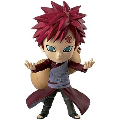 BANDAI Chibi Masters VE63391 Shippuden Anime Gaara of The Sand Kawaii Naruto figuur, verschillende kleuren BANDAI Chibi Masters VE63391 Shippuden Anime Gaara of The Sand Kawaii Naruto figuur, verschillende kleuren