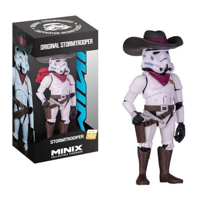 MINIX Movies #182 Stormtrooper Cowboy Figurine à Collectionner 12 cm MINIX Movies #182 Stormtrooper Cowboy Figurine à Collectionner 12 cm