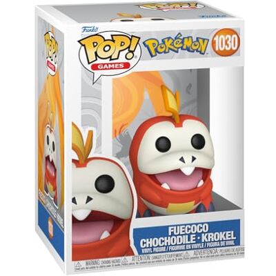 Funko Pop! Games: Pokémon Fuecoco Vinyl verzamelfiguur Cadeau-idee Officieel product Speelgoed voor kinderen en volwassenen Video Games Fans Figuur voor verzamelaars Funko Pop! Games: Pokémon Fuecoco Vinyl verzamelfiguur Cadeau-idee Officieel product Speelgoed voor kinderen en volwassenen Video Games Fans Figuur voor verzamelaars
