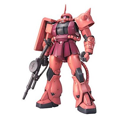 BANDAI SPIRITS Bandai Char Zaku II (Ver. 2.0) "Mobile Suit Gundam, MG 1/100 BANDAI SPIRITS Bandai Char Zaku II (Ver. 2.0) "Mobile Suit Gundam, MG 1/100