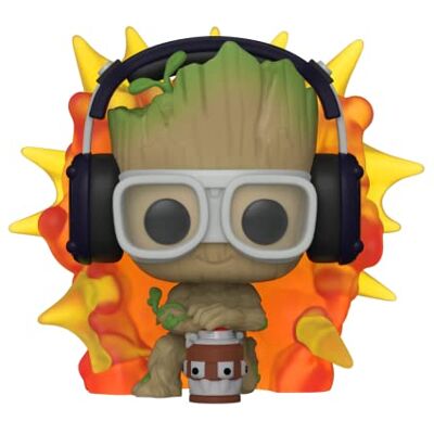 Funko Pop! Marvel: Guardians of The Galaxy Groot with Detonator Groot Shorts Verzamelbaar Vinyl Figuur Cadeau-idee Officiële Producten Speelgoed voor Kinderen en Volwassenen Funko Pop! Marvel: Guardians of The Galaxy Groot with Detonator Groot Shorts Verzamelbaar Vinyl Figuur Cadeau-idee Officiële Producten Speelgoed voor Kinderen en Volwassenen