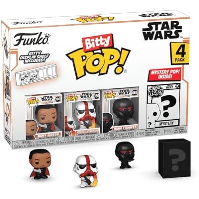 Funko Pop Mandalorian Moff Gideon, Incinerator Stormtrooper, Dark Trooper en Mystery Figuur 0,9 inch (2,2 cm) om te verzamelen cadeau-idee Funko Pop Mandalorian Moff Gideon, Incinerator Stormtrooper, Dark Trooper en Mystery Figuur 0,9 inch (2,2 cm) om te verzamelen cadeau-idee