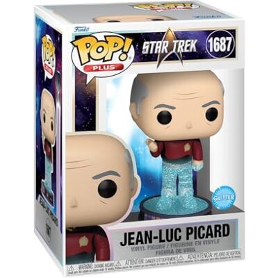 Funko Pop! Plus: ST Transporter Jean-Luc Picard Star Trek Generations Vinyl verzamelfiguur Cadeau-idee Officieel product Speelgoed voor kinderen en volwassenen Filmfans Funko Pop! Plus: ST Transporter Jean-Luc Picard Star Trek Generations Vinyl verzamelfiguur Cadeau-idee Officieel product Speelgoed voor kinderen en volwassenen Filmfans