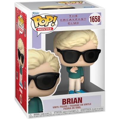 Funko Pop! Movies: TBC Brian Johnson Breakfast Club Vinyl verzamelfiguur Cadeau-idee Officieel product Speelgoed voor kinderen en volwassenen Filmfans Funko Pop! Movies: TBC Brian Johnson Breakfast Club Vinyl verzamelfiguur Cadeau-idee Officieel product Speelgoed voor kinderen en volwassenen Filmfans