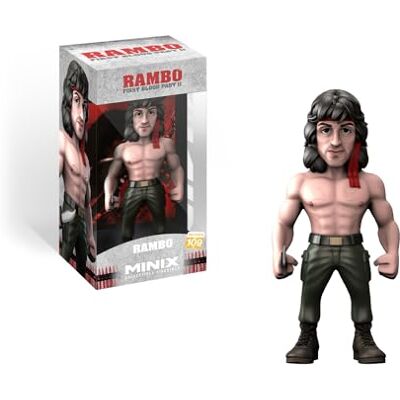 MINIX Collectible Figuren Movie #109 Rambo Rambo met Bandana Verzamelfiguur 12 cm MINIX Collectible Figuren Movie #109 Rambo Rambo met Bandana Verzamelfiguur 12 cm