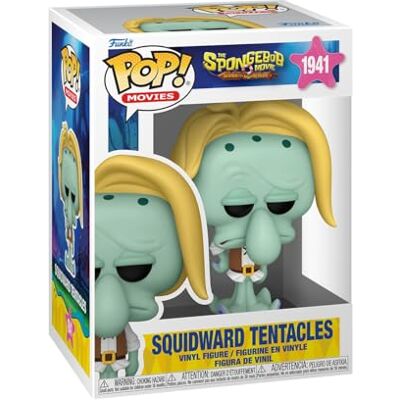 Funko Pop! Movies: The SpongeBob Movie Squidward Tentacles Vinyl verzamelfiguur Cadeau-idee Officieel product Speelgoed voor kinderen en volwassenen Cartoon fans Funko Pop! Movies: The SpongeBob Movie Squidward Tentacles Vinyl verzamelfiguur Cadeau-idee Officieel product Speelgoed voor kinderen en volwassenen Cartoon fans
