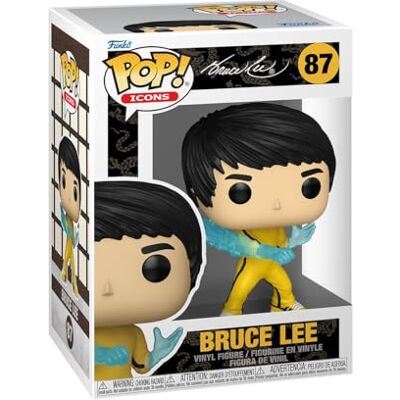 Funko Pop! Icons: Bruce Lee Vinyl verzamelfiguur Cadeau-idee Officieel product Speelgoed voor kinderen en volwassenen Movies Fans Verzamelfiguur en tentoonstelling Funko Pop! Icons: Bruce Lee Vinyl verzamelfiguur Cadeau-idee Officieel product Speelgoed voor kinderen en volwassenen Movies Fans Verzamelfiguur en tentoonstelling