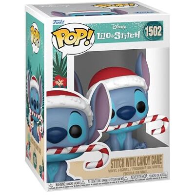 Funko Pop Disney: Stitch Holiday CC en Lilo & Stitch Vinyl Figuur om te verzamelen Cadeau-idee Officiële Producten Funko Pop Disney: Stitch Holiday CC en Lilo & Stitch Vinyl Figuur om te verzamelen Cadeau-idee Officiële Producten